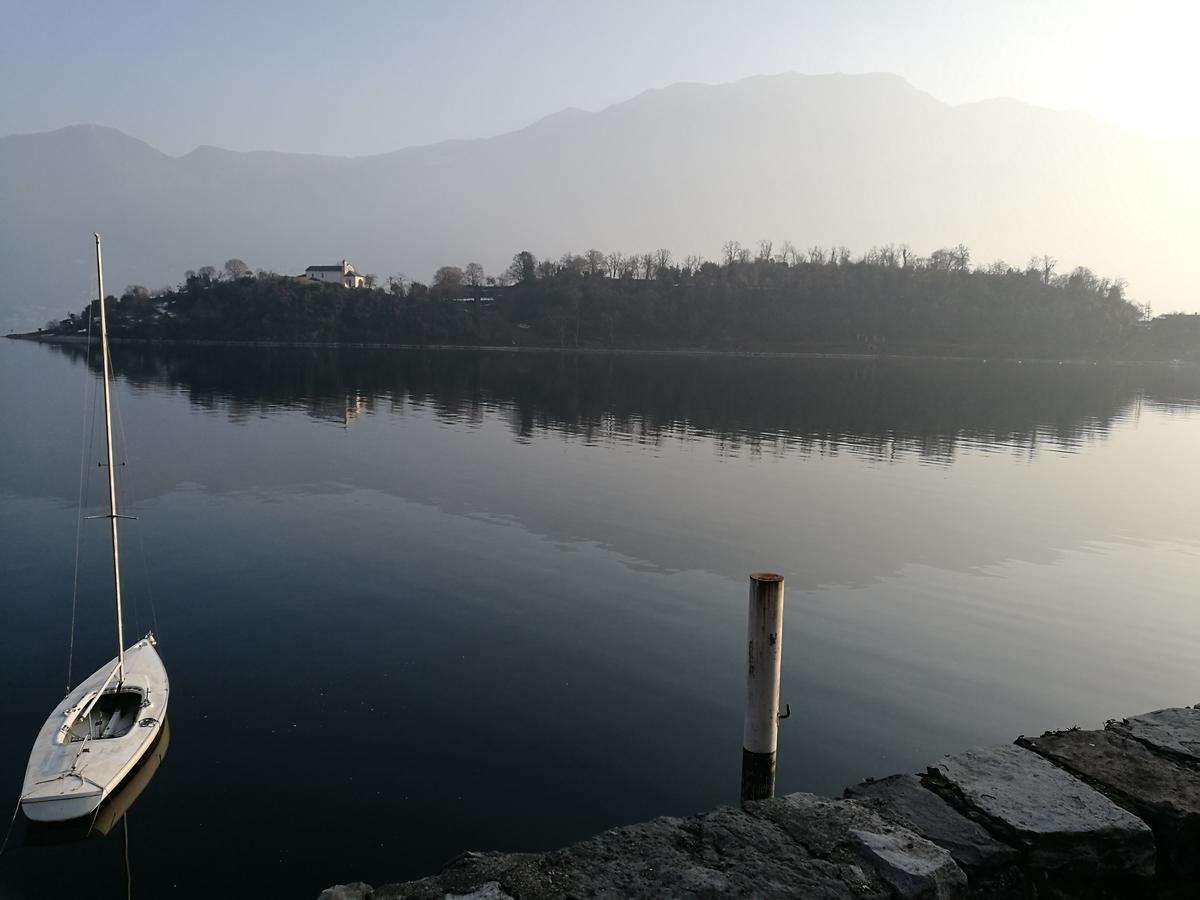Rustico Vista Lago Apartment Lezzeno Bagian luar foto